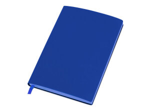 Бизнес-блокнот C1 софт-тач, гибкая обложка, 128 листов, цвет синий