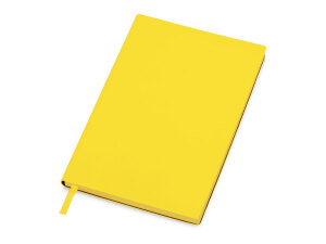 Бизнес-блокнот C1 софт-тач, гибкая обложка, 128 листов, цвет желтый