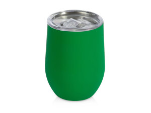 Термокружка Sense Gum, soft-touch, непротекаемая крышка, 370мл, цвет зеленый