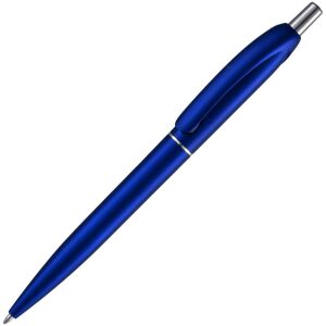 Ручка шариковая Bright Spark, цвет синий металлик