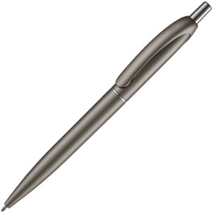 Ручка шариковая Bright Spark, цвет серый металлик