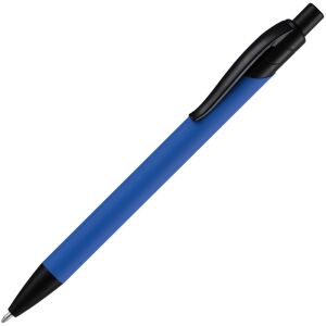 Ручка шариковая Undertone Black Soft Touch, цвет ярко-синяя