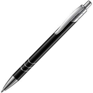 Ручка шариковая Underton Metallic, цвет черная