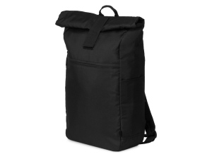 Рюкзак на липучке Vel из переработанного пластика, цвет черный