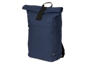 Рюкзак на липучке Vel из переработанного пластика, цвет синий