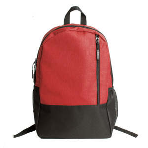 Рюкзак PULL, цвет красный/чёрный, 45 x 28 x 11 см, 100% полиэстер 300D+600D
