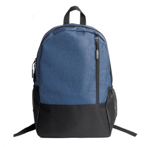 Рюкзак PULL, цвет т.синий/чёрный, 45 x 28 x 11 см, 100% полиэстер 300D+600D