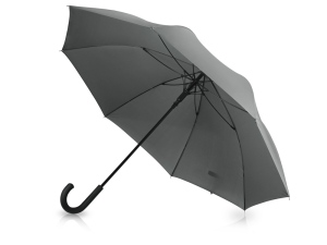 Зонт-трость «Lunker» с большим куполом (d120 см), цвет серый
