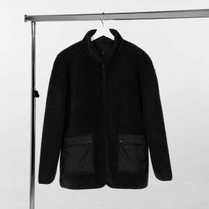 Куртка унисекс Oblako, цвет черная, размер ХS/S