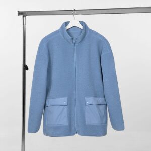 Куртка унисекс Oblako, цвет голубая, размер ХS/S