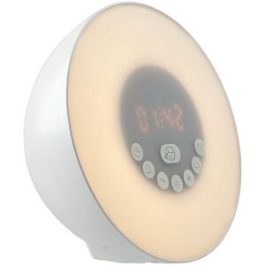 Лампа-колонка со световым будильником dreamTime, ver.2, цвет белая