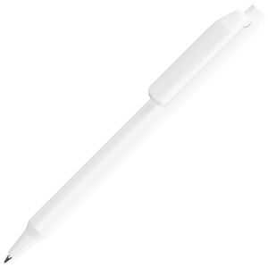 Ручка шариковая Pigra P04 Polished, цвет белая