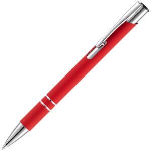Ручка шариковая Keskus Soft Touch, цвет красная