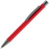 Ручка шариковая Atento Soft Touch, цвет красная
