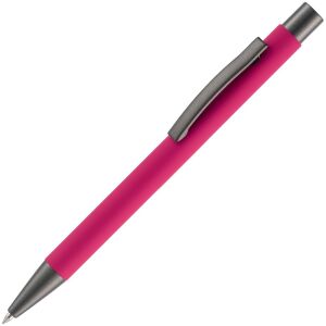Ручка шариковая Atento Soft Touch, цвет розовая