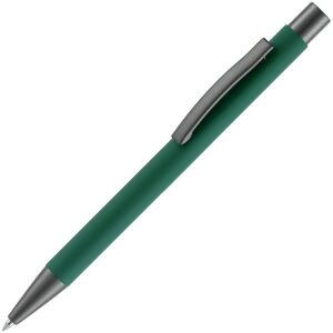 Ручка шариковая Atento Soft Touch, цвет зеленая