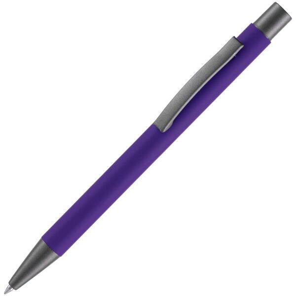 Ручка шариковая Atento Soft Touch, цвет фиолетовая
