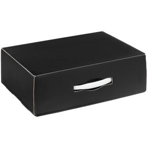 Коробка Matter Light, цвет черная, с белой ручкой