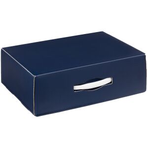 Коробка Matter Light, цвет синяя, с белой ручкой