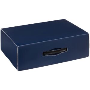 Коробка Matter Light, цвет синяя, с черной ручкой