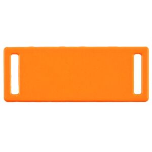 Шильдик металлический Kova, цвет оранжевый неон