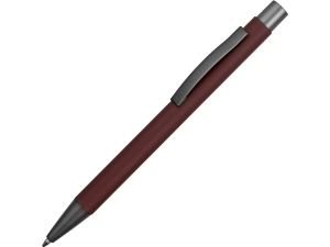 Ручка металлическая soft-touch шариковая «Tender», цвет бургунди