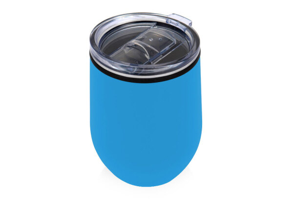 Термокружка Pot 330мл, цвет голубой