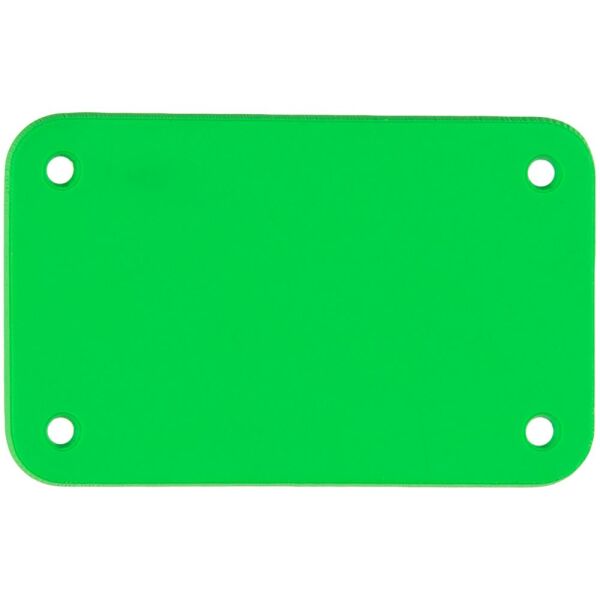 Лейбл из ПВХ Kreta, S, цвет зеленый неон