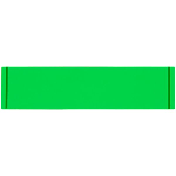 Лейбл из ПВХ Tarea, цвет зеленый неон