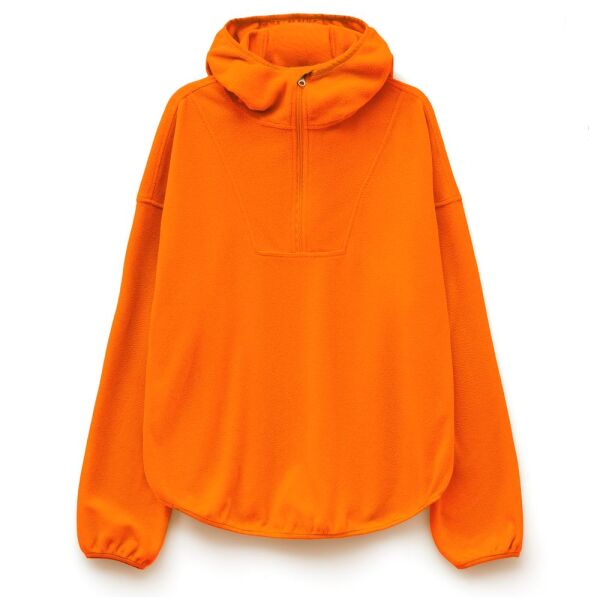 Анорак флисовый унисекс Fliska, цвет оранжевый, размер XS/S