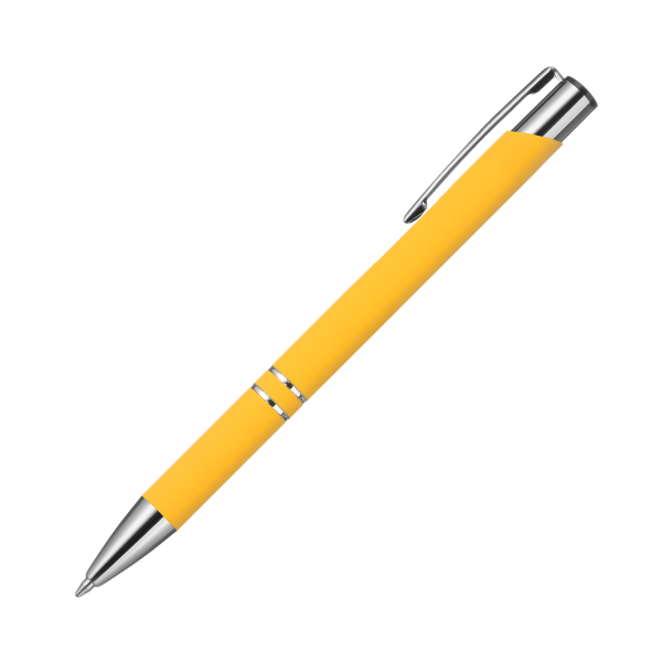 Шариковая ручка Alpha, цвет желтая