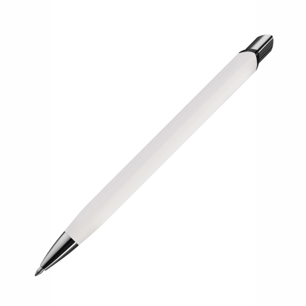 Шариковая ручка Pyramid, цвет белая/глянец