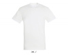 Фуфайка (футболка) REGENT мужская, цвет белый, XXS