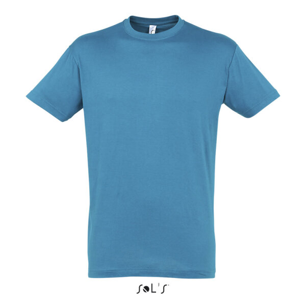 Фуфайка (футболка) REGENT мужская, цвет аква, 3XL