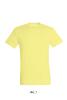 Фуфайка (футболка) REGENT мужская, цвет бледно-желтый, XL