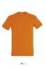 Фуфайка (футболка) REGENT мужская, цвет оранжевый, S