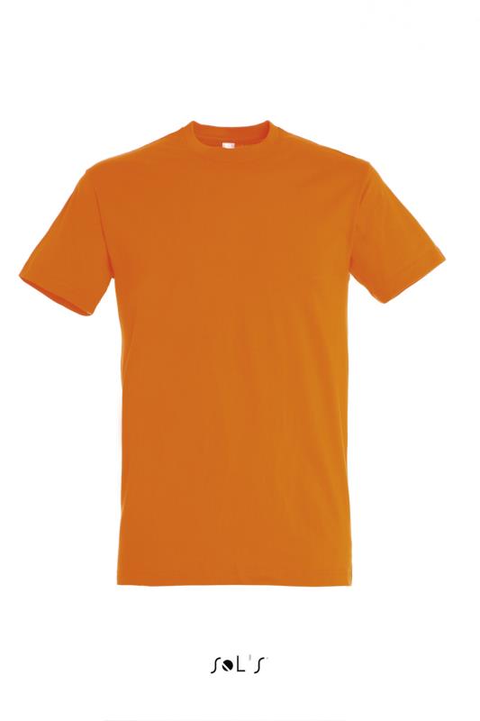 Фуфайка (футболка) REGENT мужская, цвет оранжевый, М