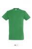 Фуфайка (футболка) REGENT мужская, цвет ярко-зелёный, М
