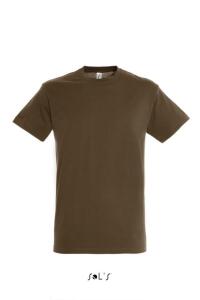Фуфайка (футболка) REGENT мужская, цвет коричневый, XL