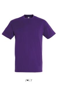 Фуфайка (футболка) REGENT мужская, цвет темно-фиолетовый, L