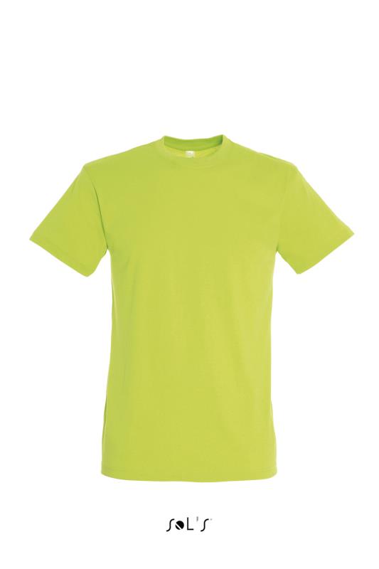 Фуфайка (футболка) REGENT мужская, цвет зеленое яблоко, М
