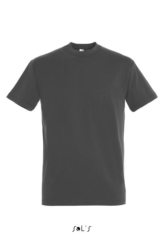 Фуфайка (футболка) IMPERIAL мужская, цвет темно-серый, XXL