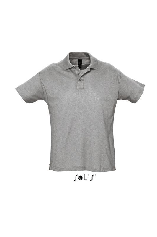 Джемпер (рубашка-поло) SUMMER II мужская, цвет серый меланж 2, XS