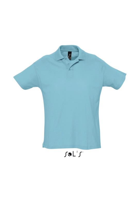 Джемпер (рубашка-поло) SUMMER II мужская, цвет бирюзовый, XL