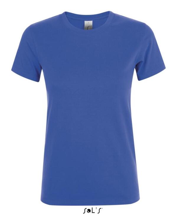 Фуфайка (футболка) REGENT женская, цвет ярко-синий, L