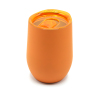 Термокружка с двойной стенкой SOFTO софт-тач, цвет оранжевый