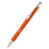 Ручка металлическая Molly софт-тач, цвет оранжевая