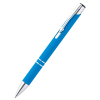Ручка металлическая Molly софт-тач, цвет голубая