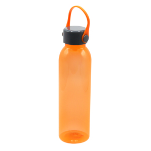 Пластиковая бутылка Chikka, цвет оранжевая