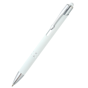 Ручка металлическая Ingrid софт-тач, цвет белая